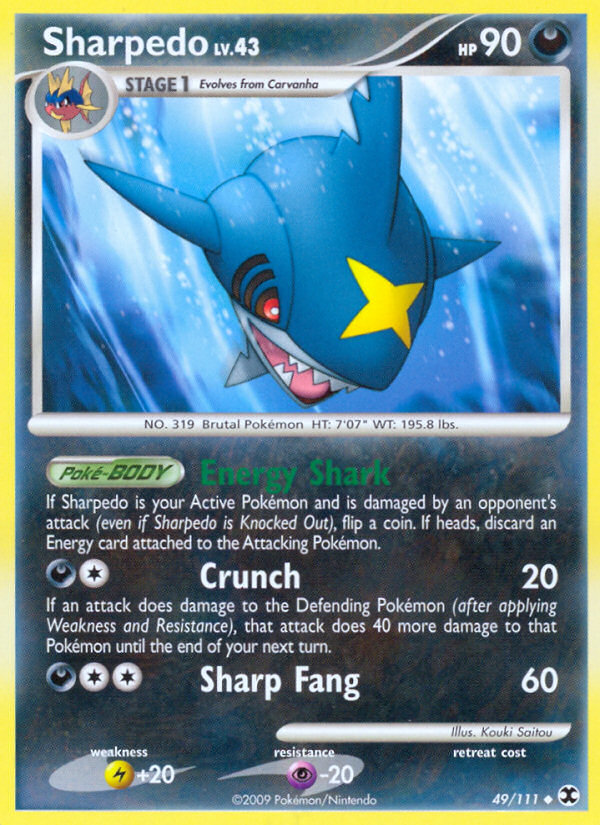 Sharpedo 049  Rising Rivals - Uncommon