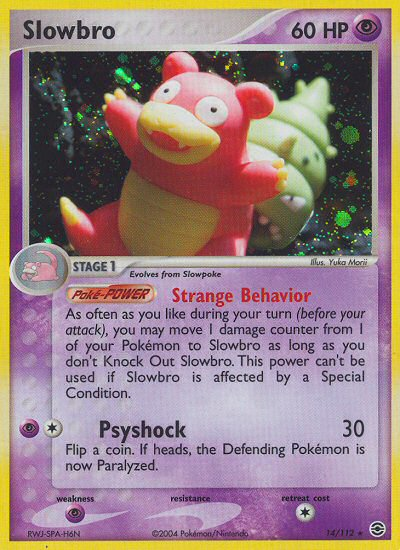 Slowbro  - Holofoil FireRed & LeafGreen - Holo Rare