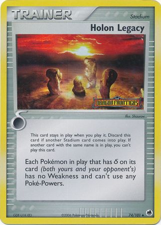 Holon Legacy  - Reverse Holofoil Dragon Frontiers - Uncommon