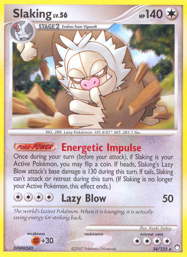 Slaking  Mysterious Treasures - Rare