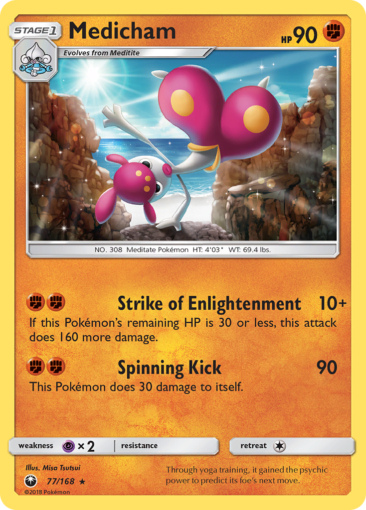 Medicham  SM  Celestial Storm - Rare