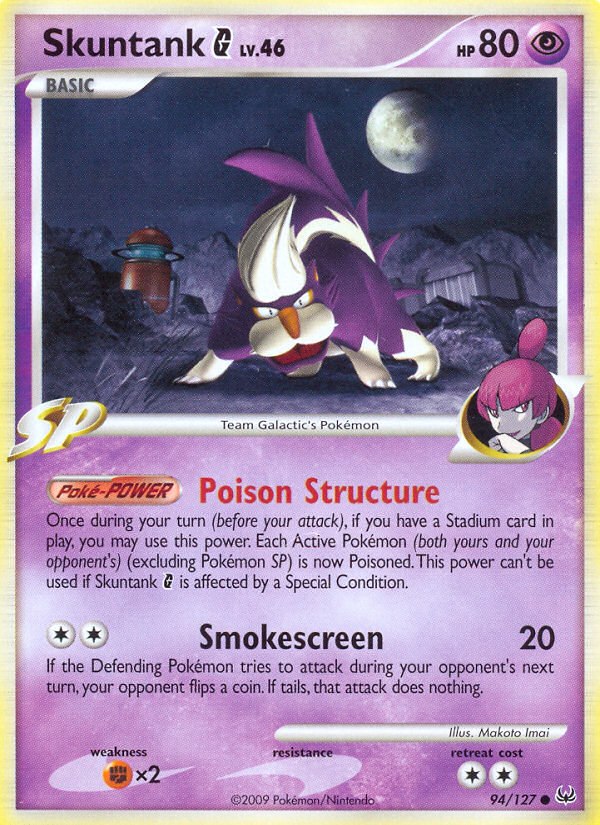 Skuntank G/127  Platinum - Common