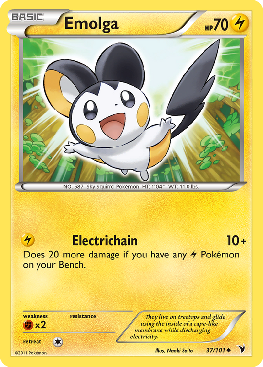 Emolga  Noble Victories - Uncommon