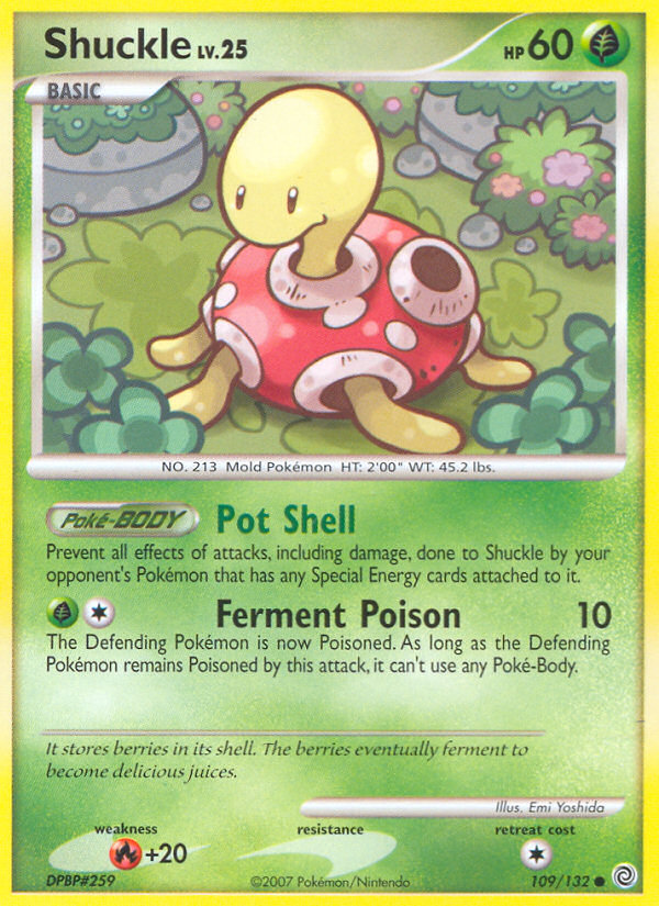 Shuckle 109  Secret Wonders - Common