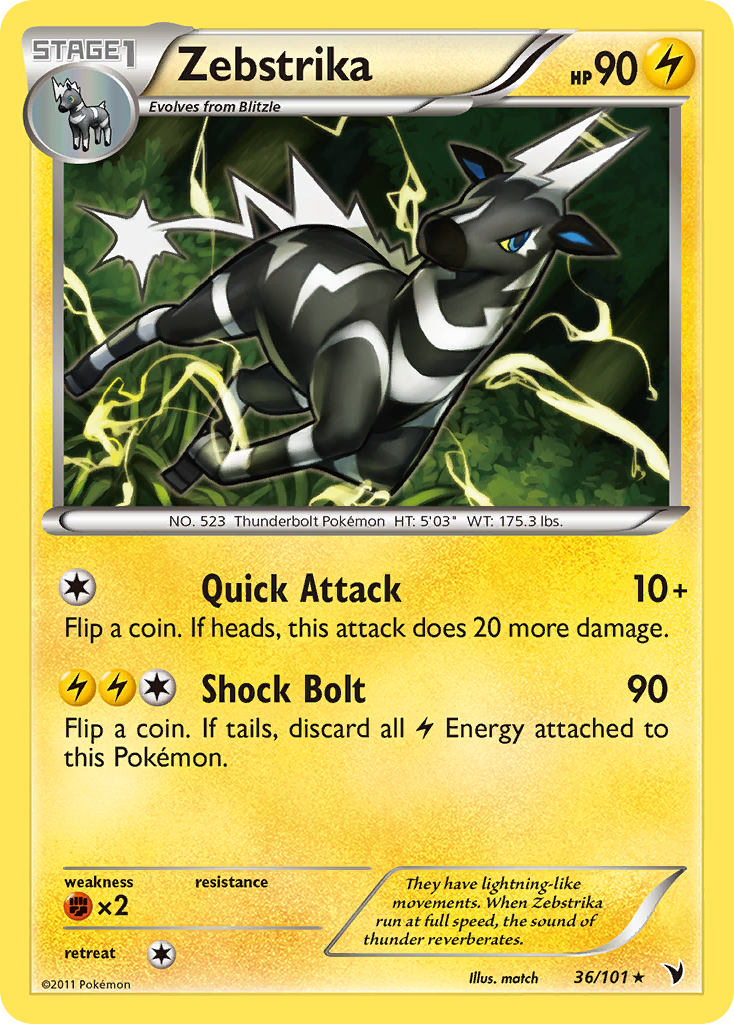 Zebstrika  Noble Victories - Rare
