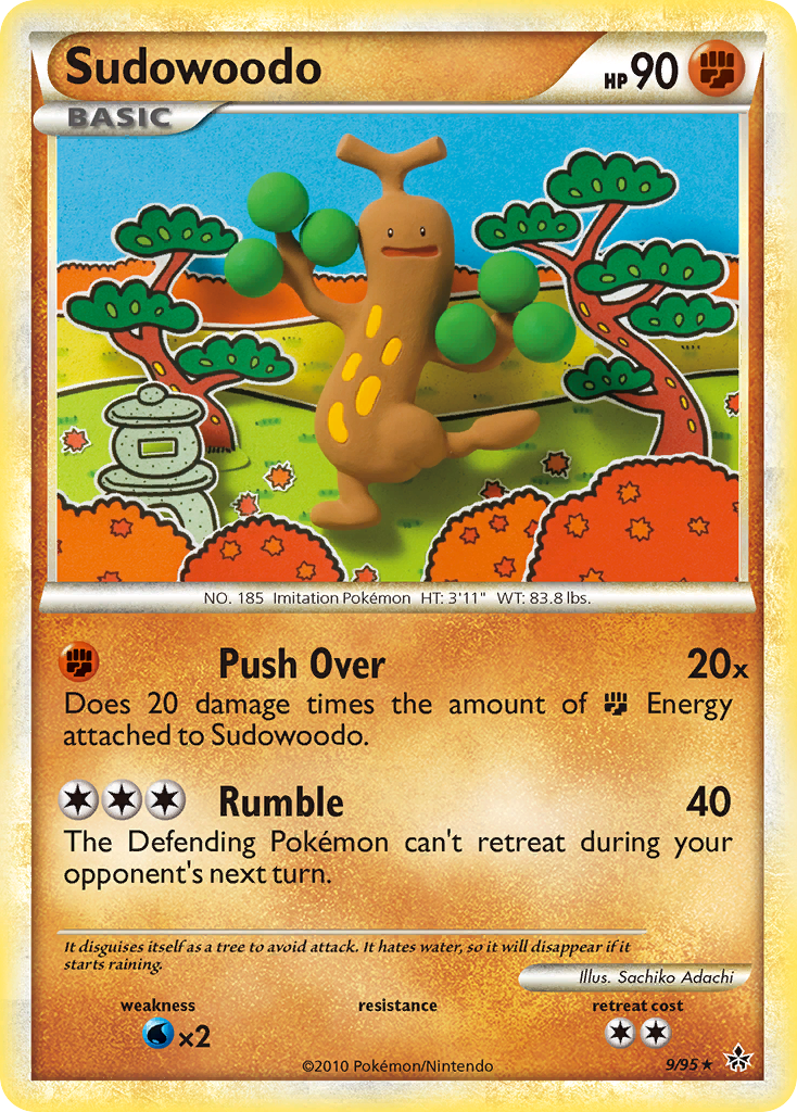 Sudowoodo  - Holofoil Unleashed - Holo Rare