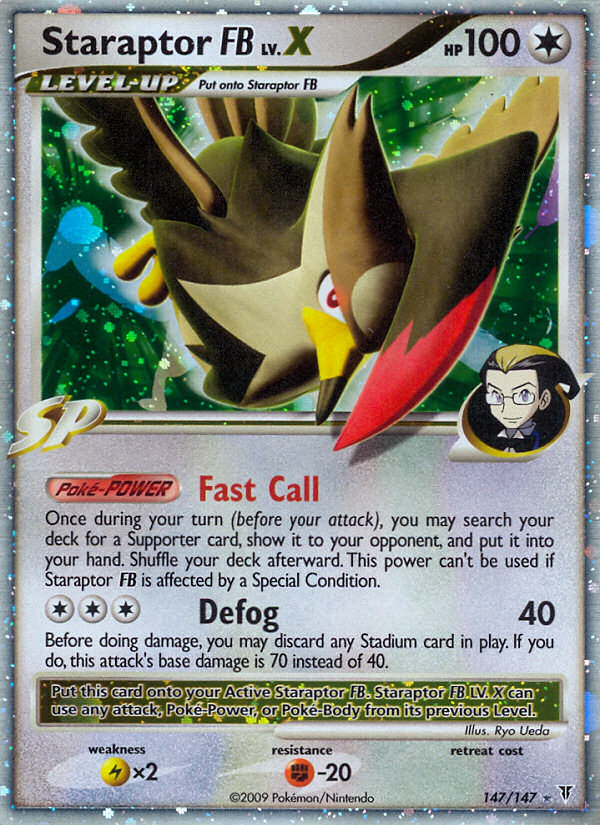 Staraptor FB Lv.X  - Holofoil Supreme Victors - Ultra Rare