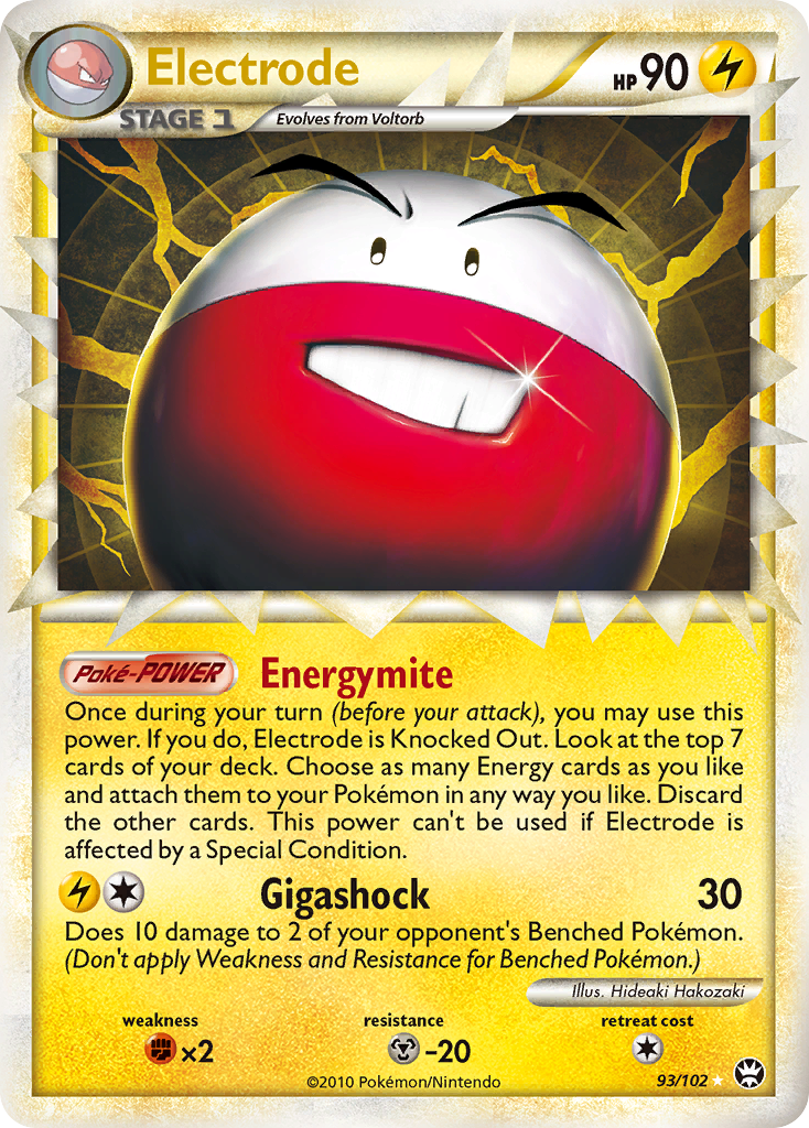 Electrode (Prime)  - Holofoil Triumphant - Ultra Rare