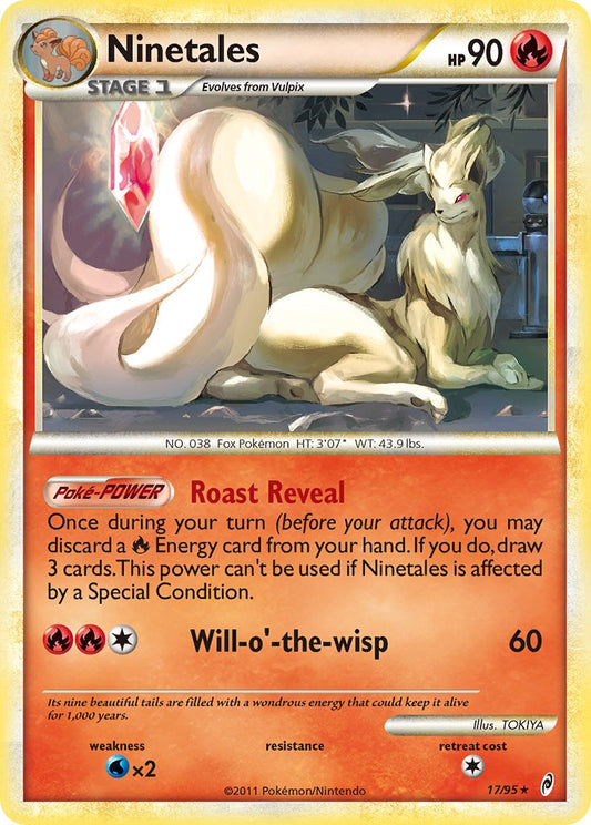 Ninetales - 17/95 (Call of Legends)/095  Deck Exclusives - Rare