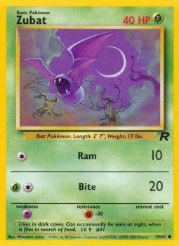 Zubat 070  - Unlimited Team Rocket - Common