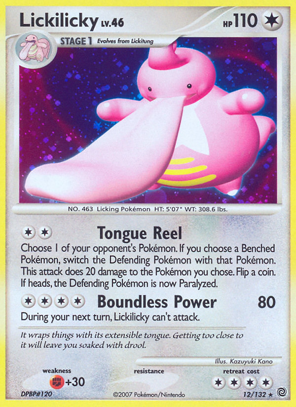 Lickilicky  - Holofoil Secret Wonders - Holo Rare