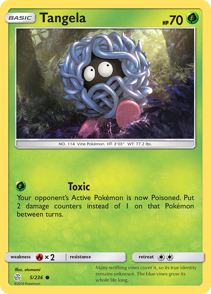 Tangela  SM  Cosmic Eclipse - Common