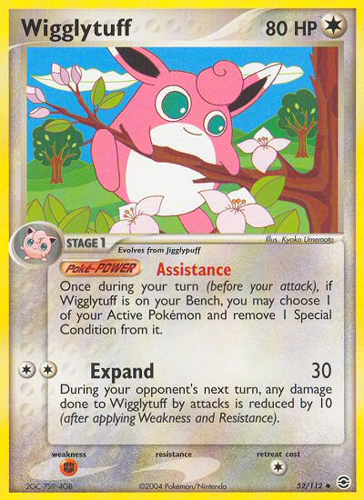 Wigglytuff  FireRed & LeafGreen - Uncommon