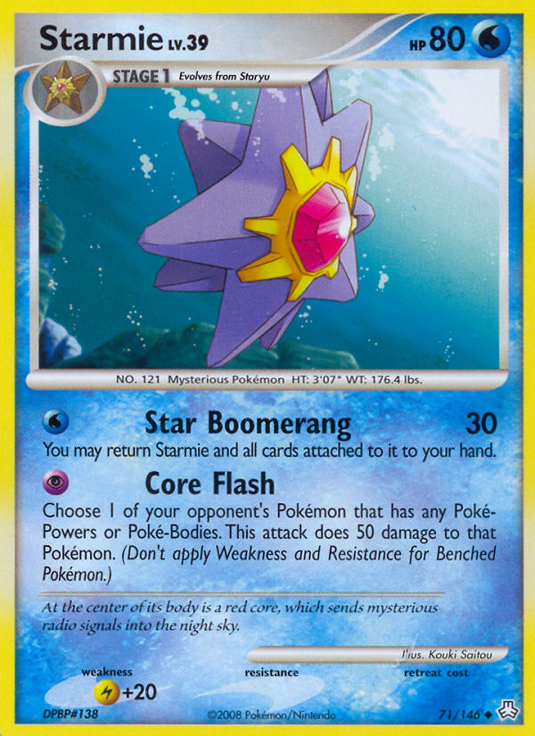 Starmie  Legends Awakened - Uncommon