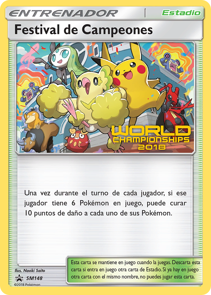 Champions Festival - SM148 (World Championships 2018)  SM Promos - Promo