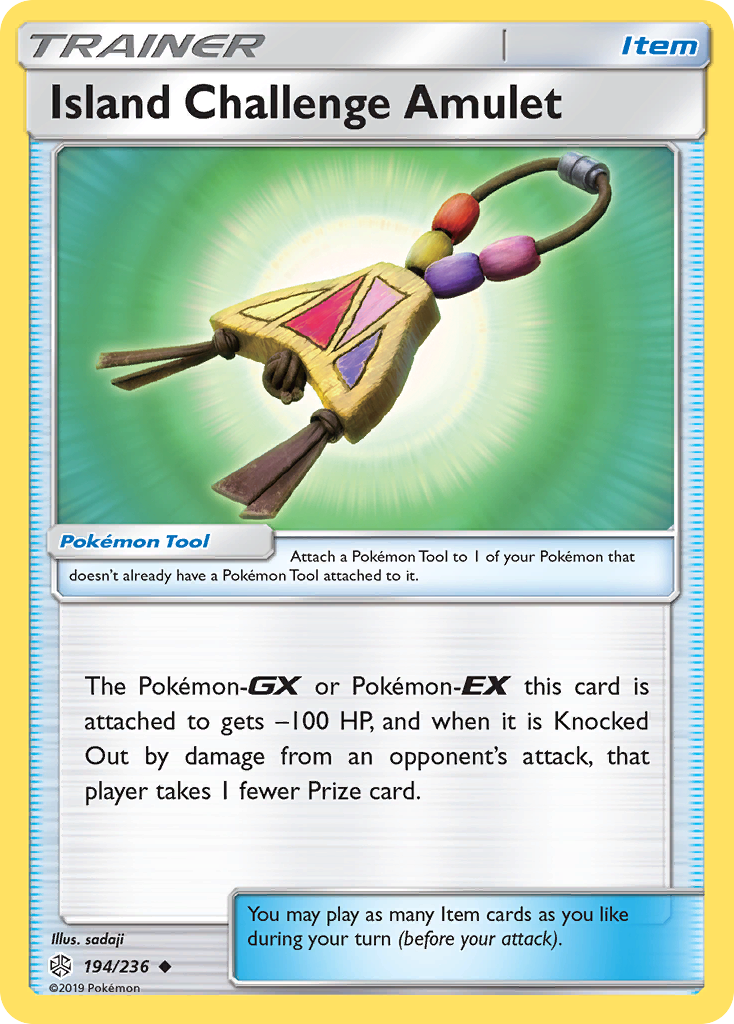 Island Challenge Amulet/236  SM  Cosmic Eclipse - Uncommon