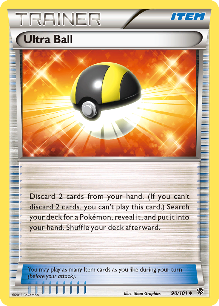 Ultra Ball 090  Plasma Blast - Uncommon