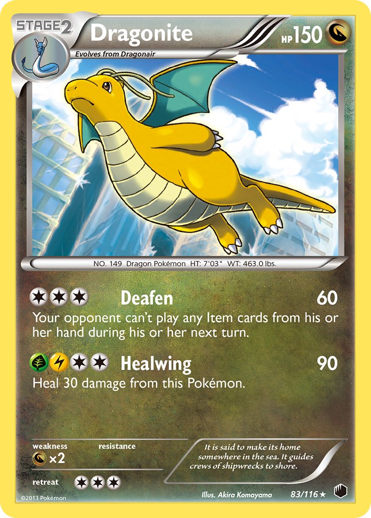 Dragonite - 83/116 (Cosmos Holo)/116  - Holofoil Blister Exclusives - Promo