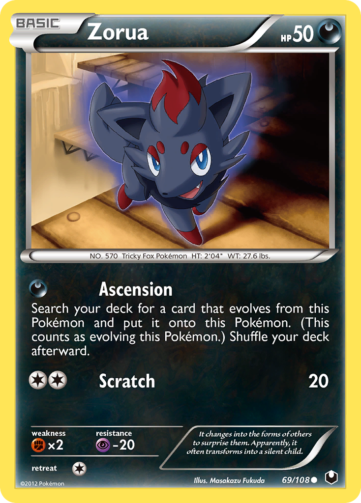 Zorua (69)  Dark Explorers - Common