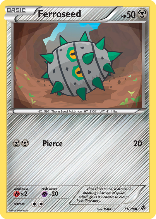 Ferroseed (71)  Emerging Powers - Common