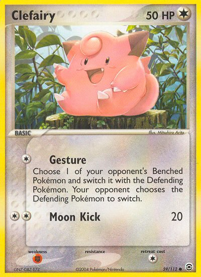 Clefairy 059  FireRed & LeafGreen - Common