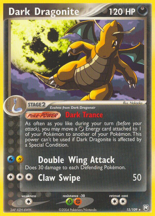 Dark Dragonite - 15/109 (EX Team Rocket Returns)/109  - Holofoil Deck Exclusives - Holo Rare