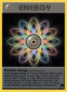 Rainbow Energy (80) 080  - Unlimited Team Rocket - Rare