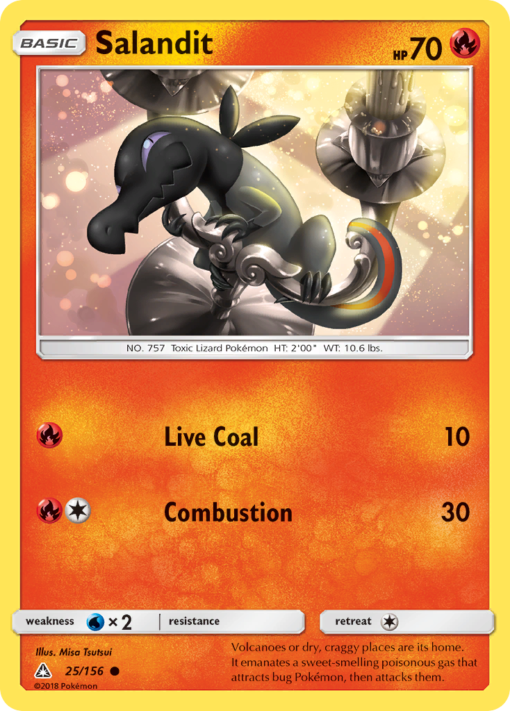Salandit 025  SM  Ultra Prism - Common