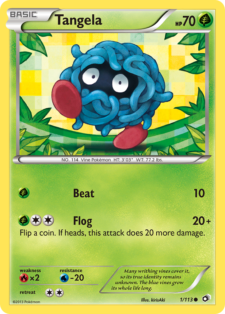 Tangela  Legendary Treasures - Common