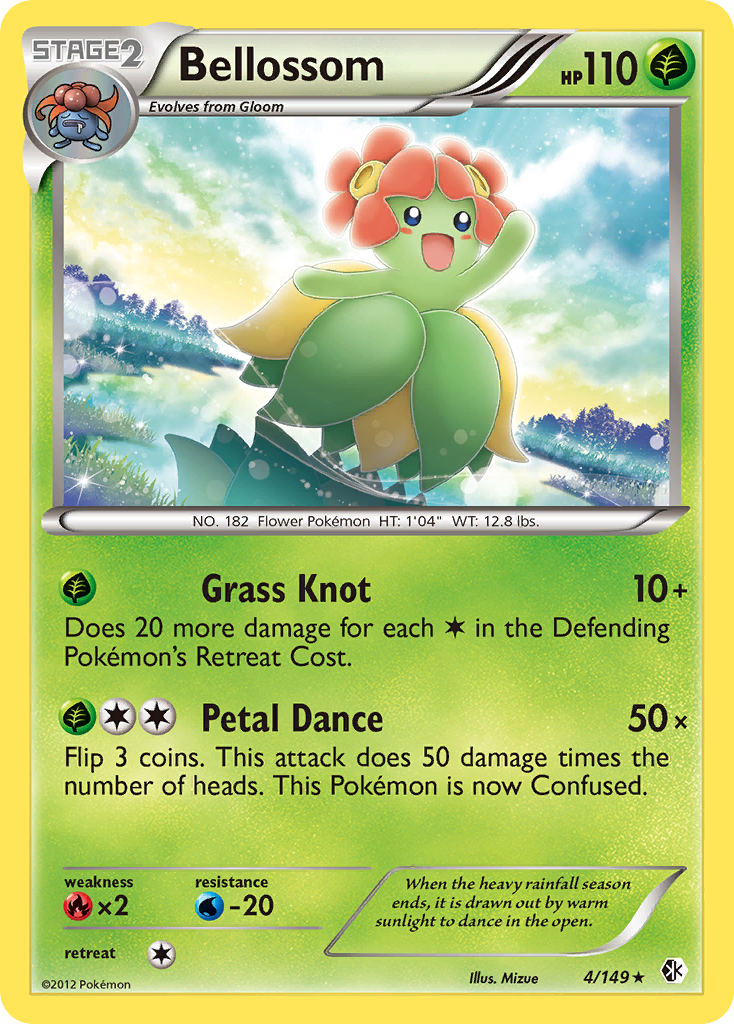 Bellossom  Boundaries Crossed - Rare