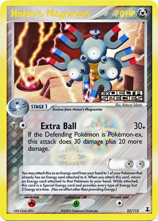 Holon's Magneton 022  - Reverse Holofoil Delta Species - Rare