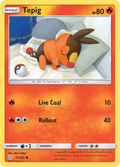 Tepig 031  SM  Cosmic Eclipse - Common