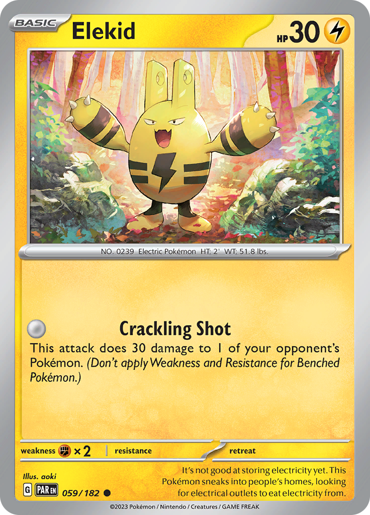 Elekid 059  SV04 Paradox Rift - Common