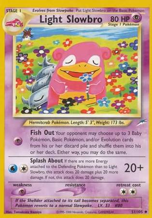 Light Slowbro 051  - Unlimited Neo Destiny - Uncommon