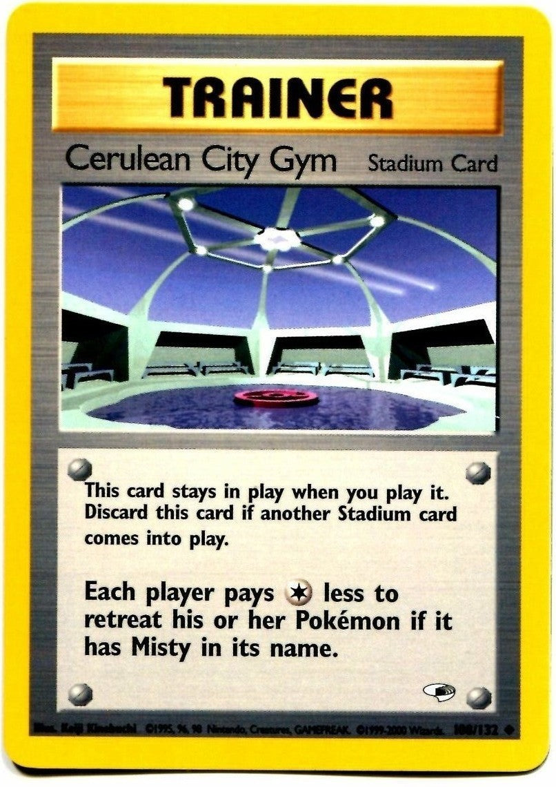 Cerulean City Gym 108  - Unlimited Gym Heroes - Uncommon