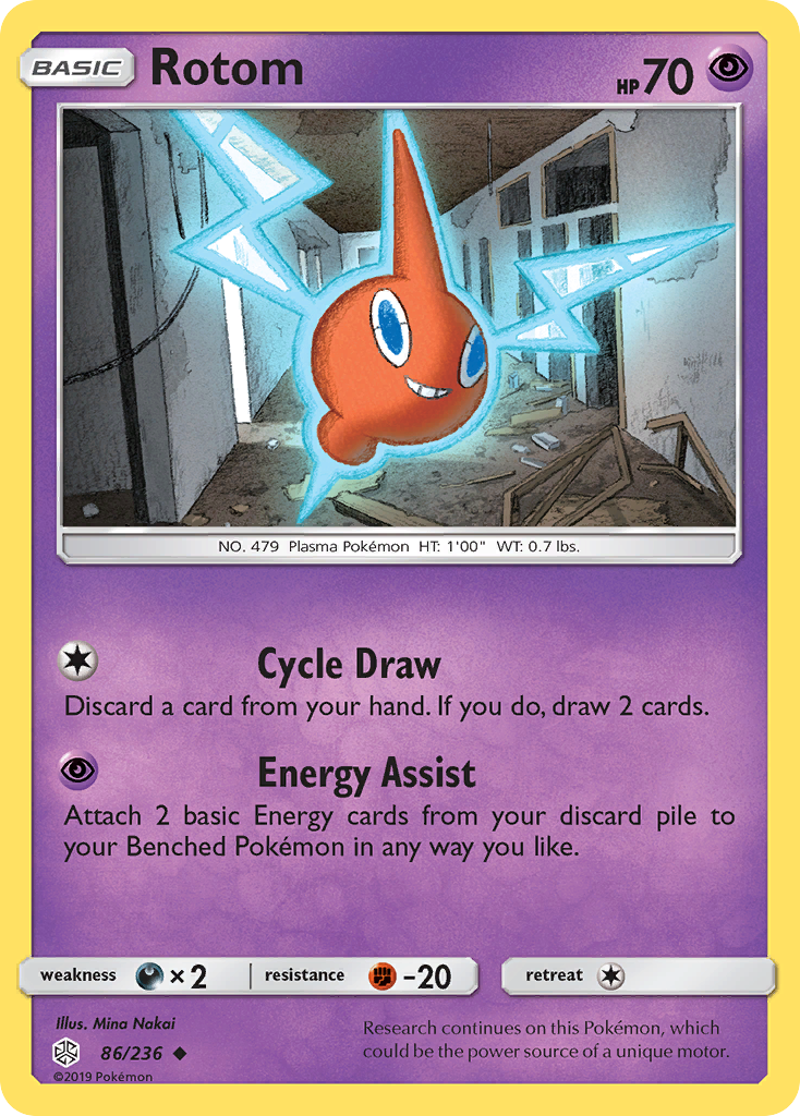 Rotom/236  SM  Cosmic Eclipse - Uncommon