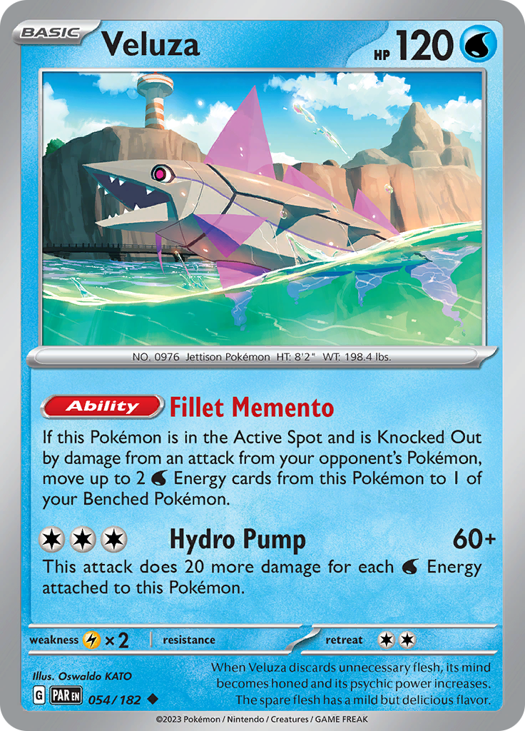 Veluza 054/182  SV04 Paradox Rift - Uncommon