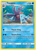 Toxapex  SM  Lost Thunder - Rare