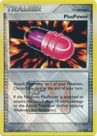 PlusPower - 112/127 (League Promo)/127  - Reverse Holofoil League & Championship Cards - Promo