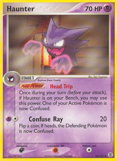 Haunter  FireRed & LeafGreen - Uncommon