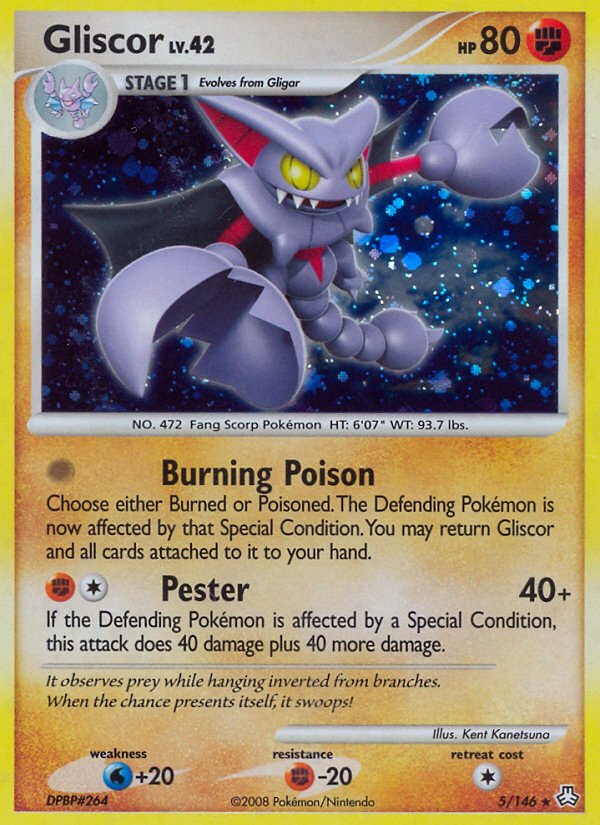 Gliscor (5)  - Holofoil Legends Awakened - Holo Rare