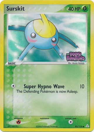 Surskit 082/110  - Reverse Holofoil Holon Phantoms - Common