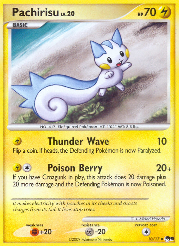 Pachirisu 010  POP Series 9 - Uncommon