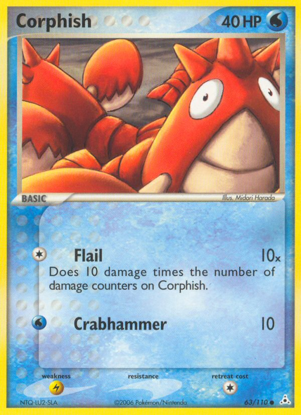 Corphish - 063/110/110  Holon Phantoms - Common