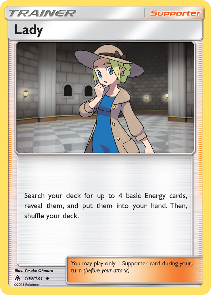 Lady 109  SM  Forbidden Light - Uncommon