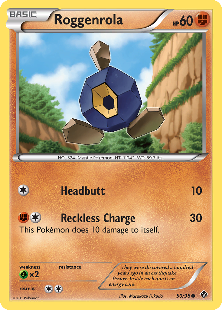 Roggenrola (50)  Emerging Powers - Common