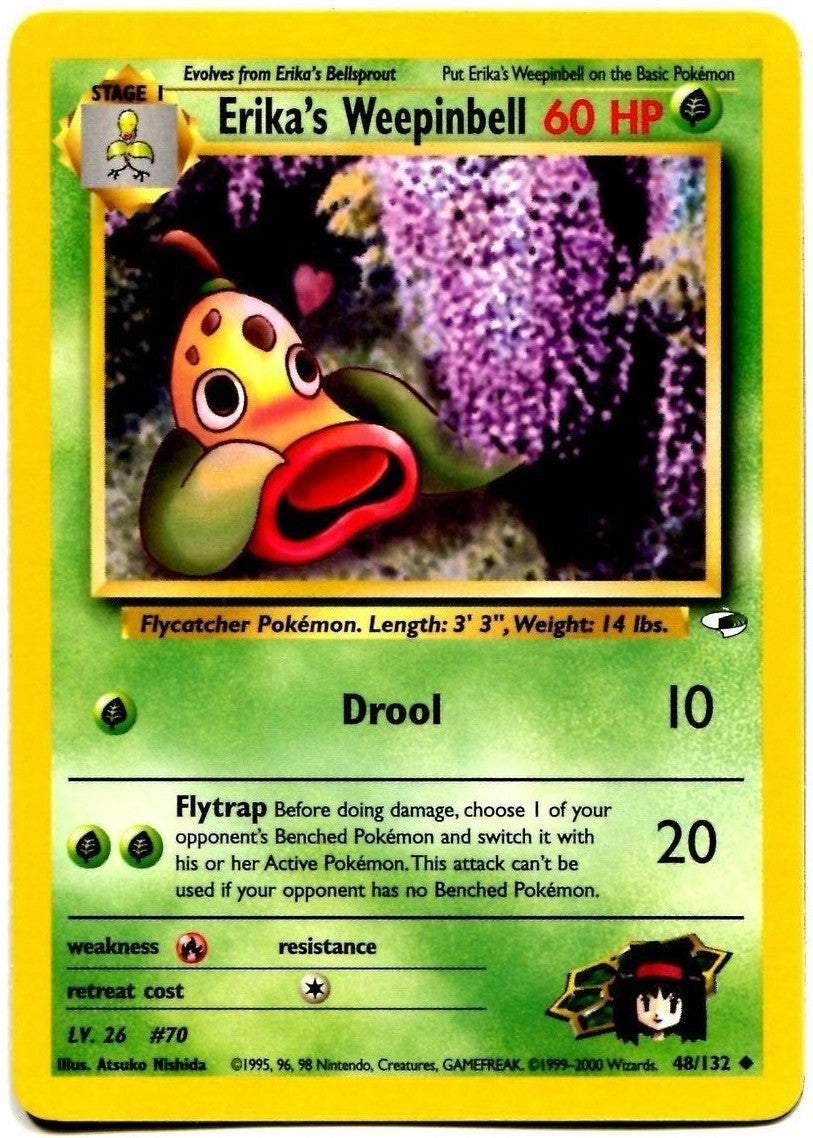 Erika's Weepinbell (48) 048  - Unlimited Gym Heroes - Uncommon