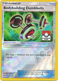 Bodybuilding Dumbbells 113/147  - Reverse Holofoil League & Championship Cards - Promo