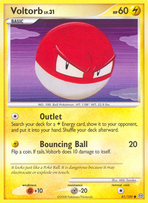 Voltorb (81)  Stormfront - Common
