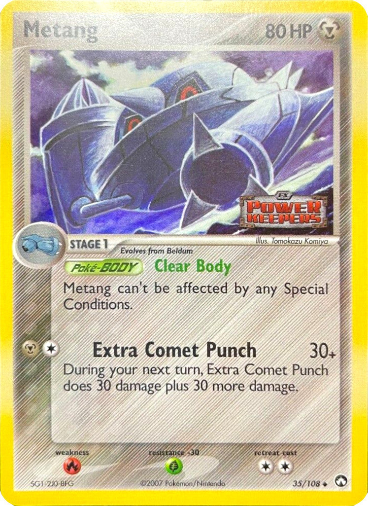 Metang  - Reverse Holofoil Power Keepers - Uncommon